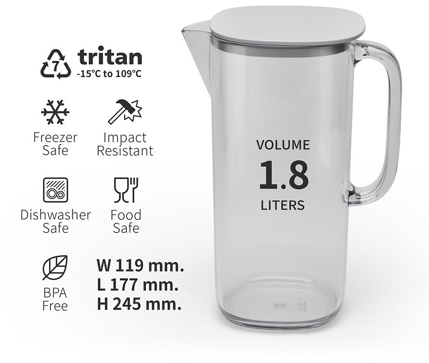 Кувшин с плоской крышкой (73819)