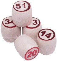 Лото, бочонок из древопласта (2024224)