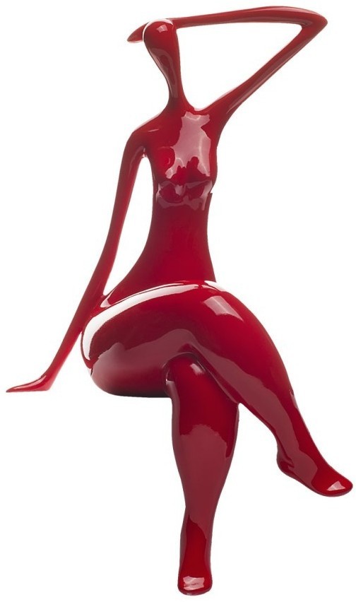 C8640(крас.) Статуэтка"Женщина" 22х15х40 (00002046)