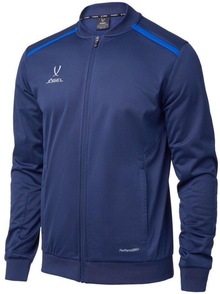 Олимпийка JOGEL DIVISION PerFormDRY Pre-match Knit Jacket, темно-синий (1950010)