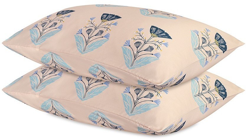 Набор наволочек "Летний цветок" из премиального сатина из коллекции russian north, 50х70 см (78462)