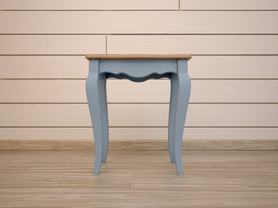 Табурет Leontina Blue с твердым сидением арт ST9312B-ET