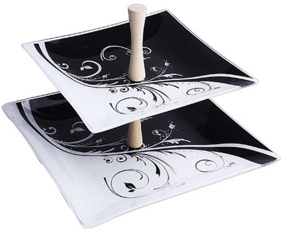 Ваза для фруктов ДУЭТ 2-х ярусная (161121)