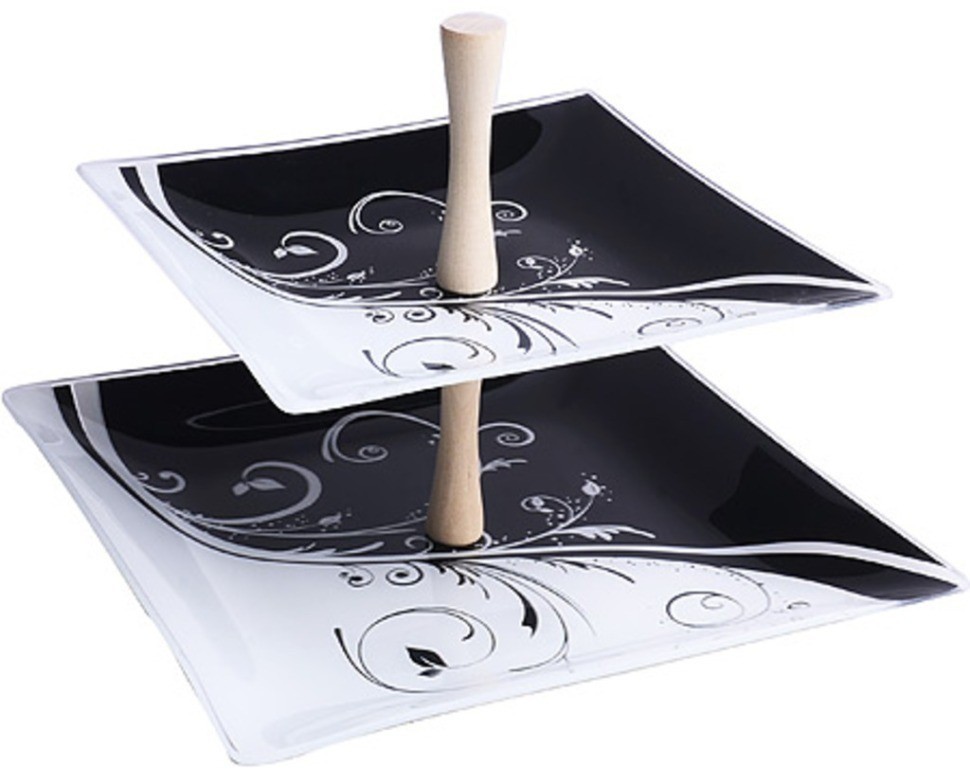 Ваза для фруктов ДУЭТ 2-х ярусная (161121)