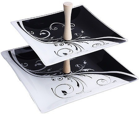 Ваза для фруктов ДУЭТ 2-х ярусная (161121)