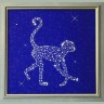 Картина Звездная обезьяна с кристаллами Swarovski (1767)