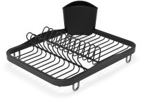 Сушилка для посуды sinkin, 28х14х35,5 см, черная (79164)