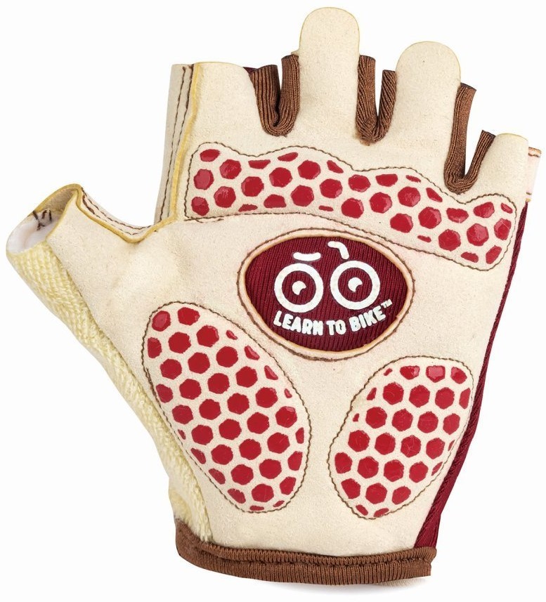 Детские спортивные перчатки, цв. Красный (E1095_HP)