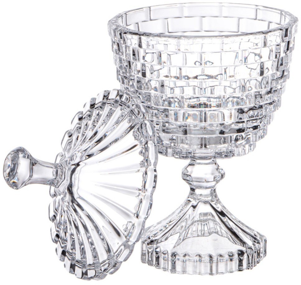 Сахарница с крышкой на ножке "saphir" 11,4х21,5 см Lefard (695-066)