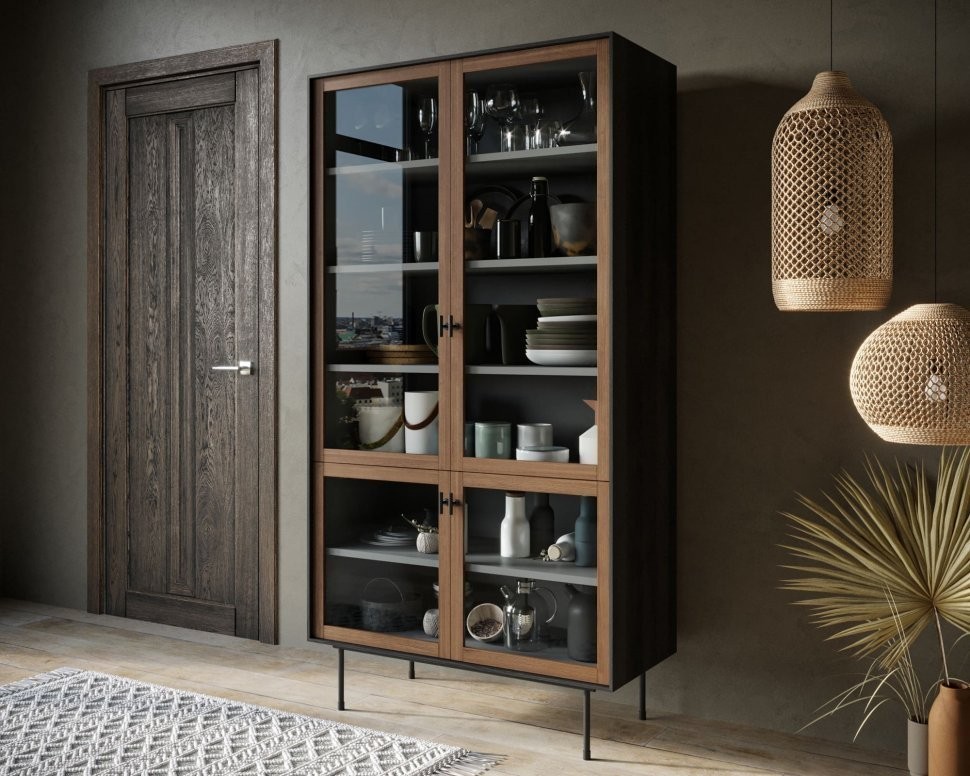 Шкаф четырьмя дверками Emerson арт EM09-ET