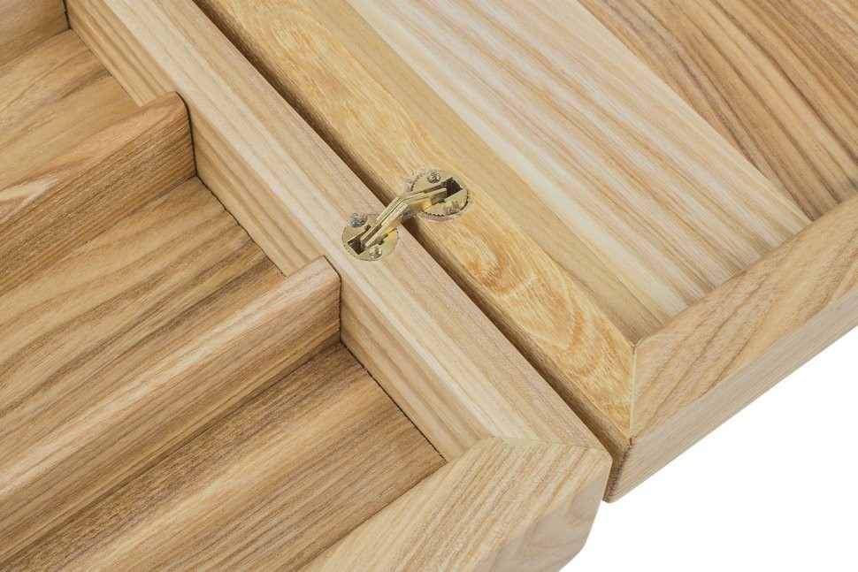 Кейс из ясеня на 500 фишек для покера v2 (64189)