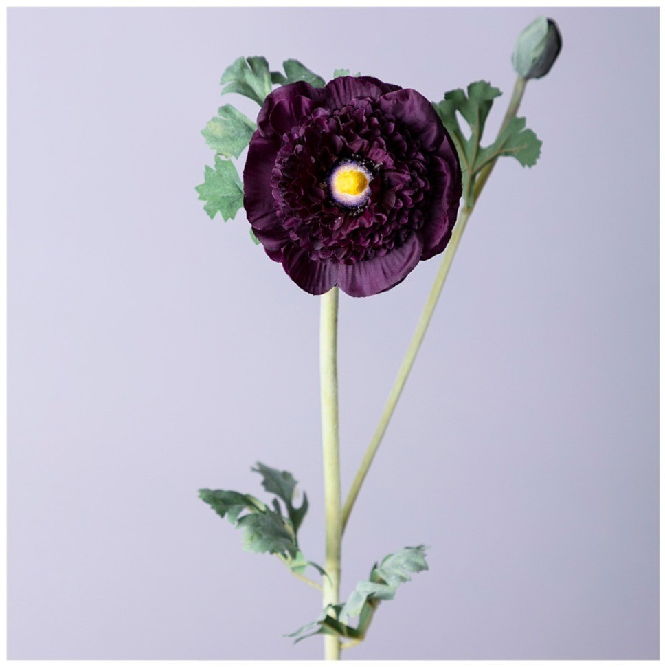 Цветок искусственный "ранункулюс" высота=55см. Lefard (287-531)