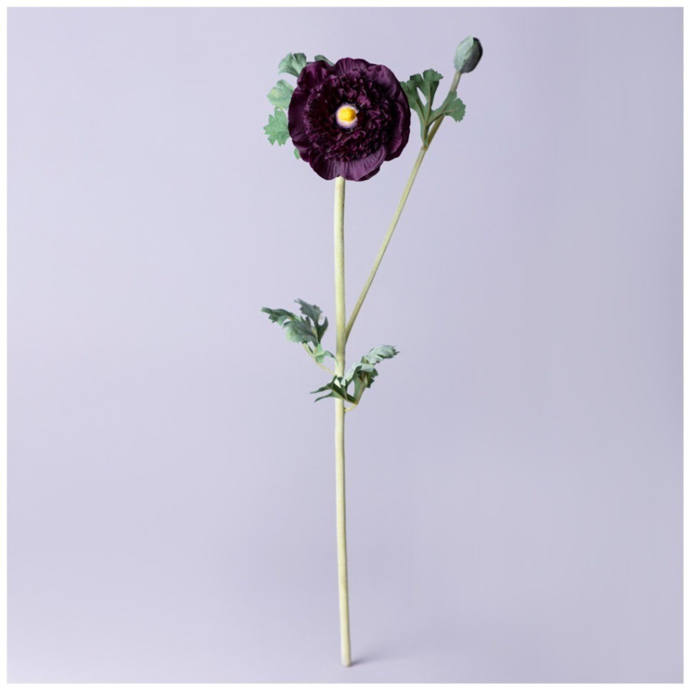 Цветок искусственный "ранункулюс" высота=55см. Lefard (287-531)