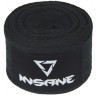 Бинт боксеркий INSANE CRUSHER, хлопок, черный, 4,5 м (2114224)