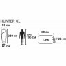 Спальный мешок Jungle Camp Hunter XL (70974) (64078)