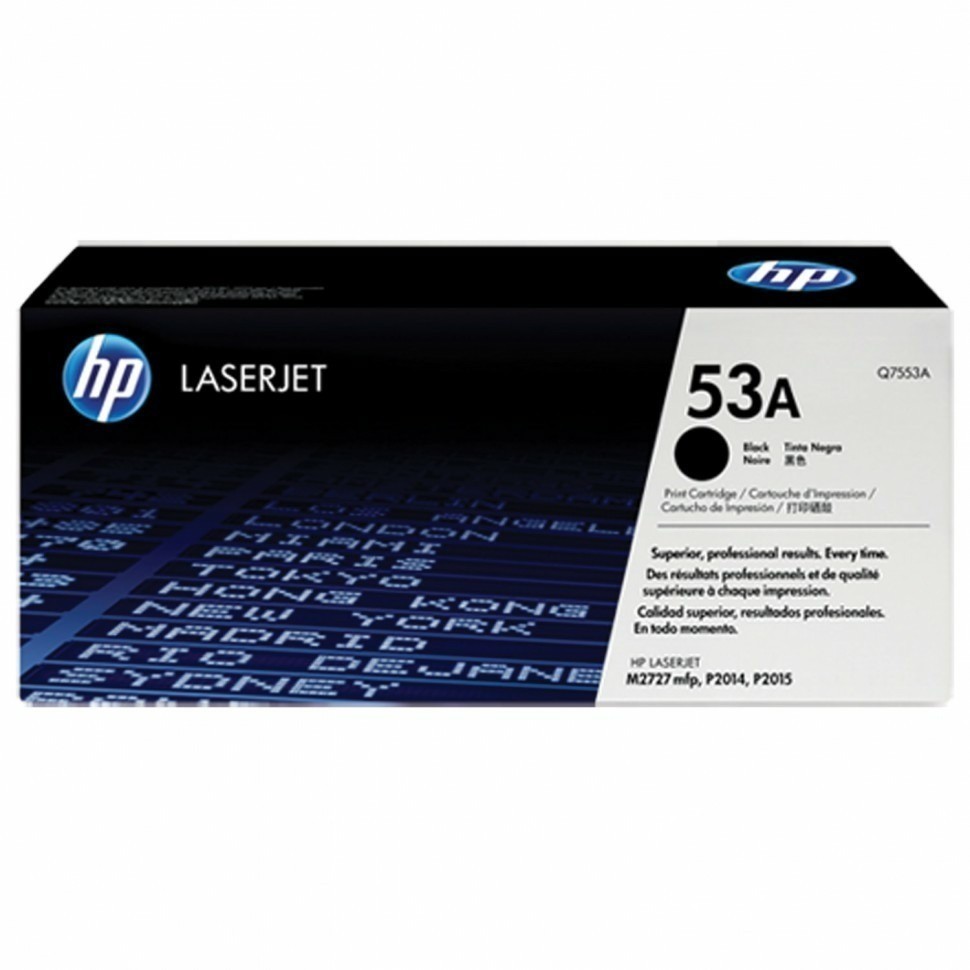 Картридж лазерный HP Q7553A LaserJet 2015/2015n/2014 №53А 360515 (93405)