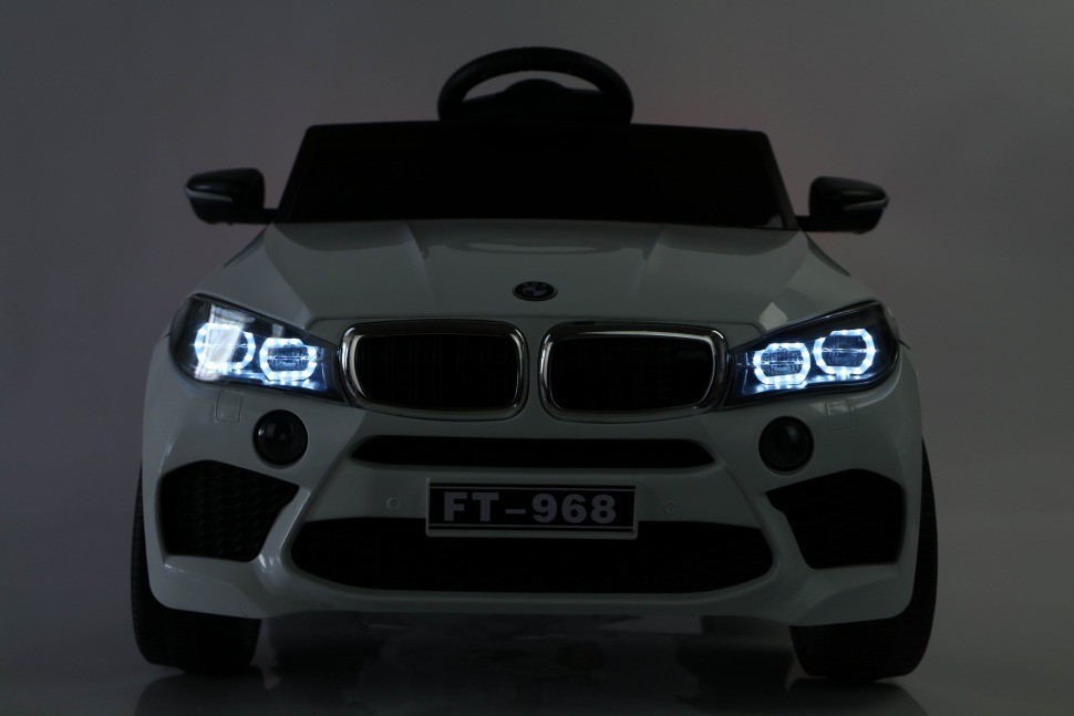 Электромобиль BMW X6M 12V (полный привод, EVA) (FT-968-WHITE)