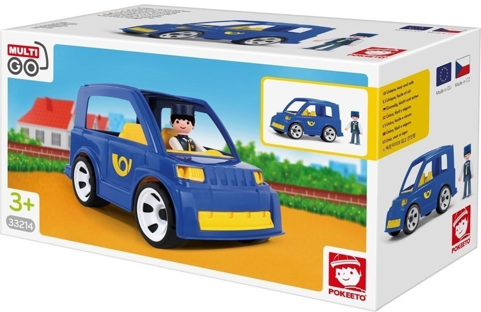 Почтовый автомобиль с водителем игрушка 17 см (33214EF-CH)