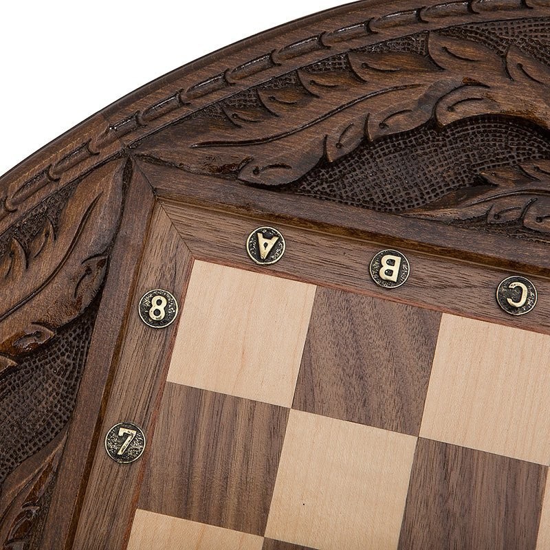 Стол ломберный шахматный "Круг Света", Haleyan (33053)