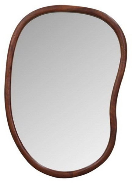 Зеркало настенное torhill, 64х99 см, коричневое (76191)