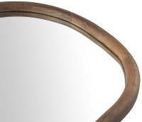 Зеркало настенное torhill, 64х99 см, коричневое (76191)