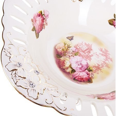 Фруктовница на ножке ФАРФОР LR (28740)