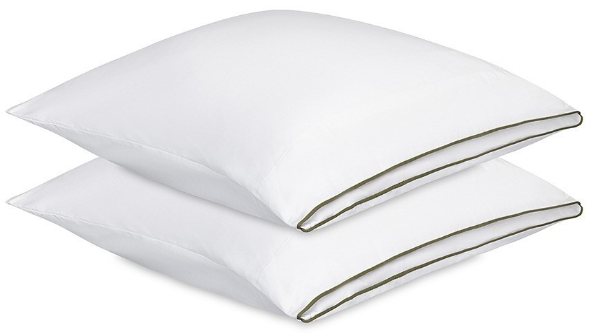 Набор наволочек из сатина из коллекции meditation, olive, 70х70 см (77738)