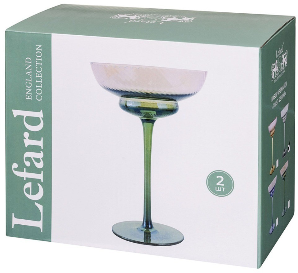 Набор креманок "twist & shine", 2 шт/220 мл Lefard (687-007)