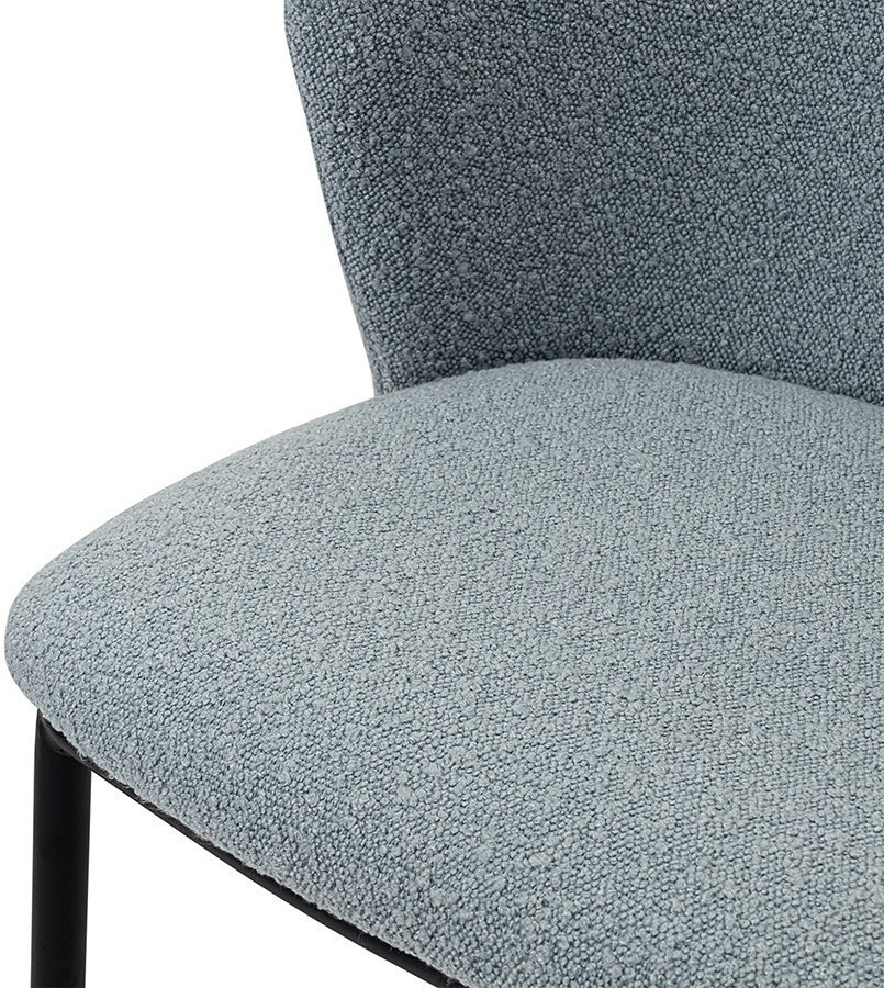 Стул барный foggy, букле, голубая пудра (78066)