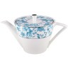 Чайник A2108537, костяной фарфор, white, blue, MIKASA
