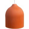 Свеча декоративная оранжевого цвета из коллекции edge, 10,5см (74328)