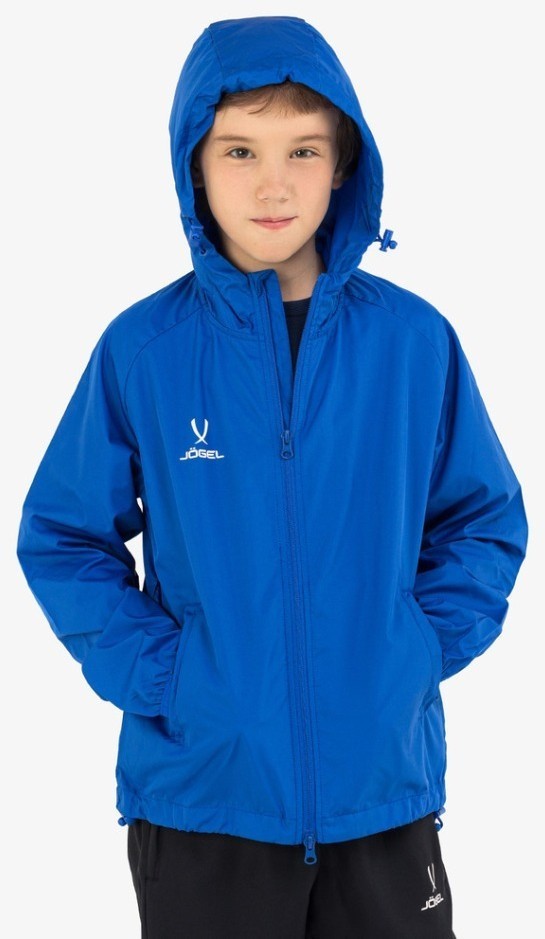 Куртка ветрозащитная JOGEL CAMP Rain Jacket, синий, детский (2095790)