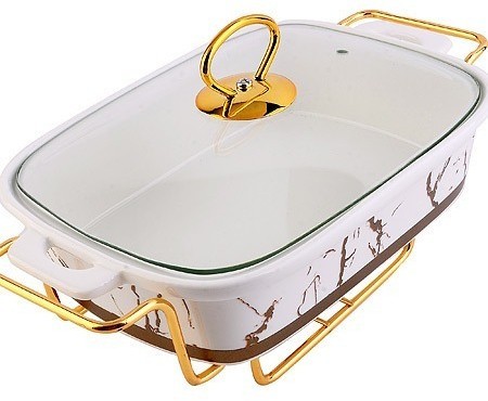 Мармит 1,2л LORAINE на 1 свечу (31392)