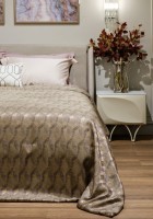 Покрывало MODENA золотое 260*260см (TT-00008642)