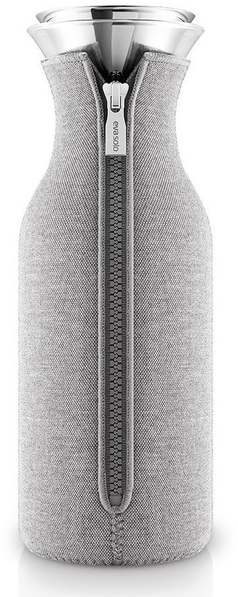 Графин fridge в неопреновом текстурном чехле, 1 л, светло-серый (55003)