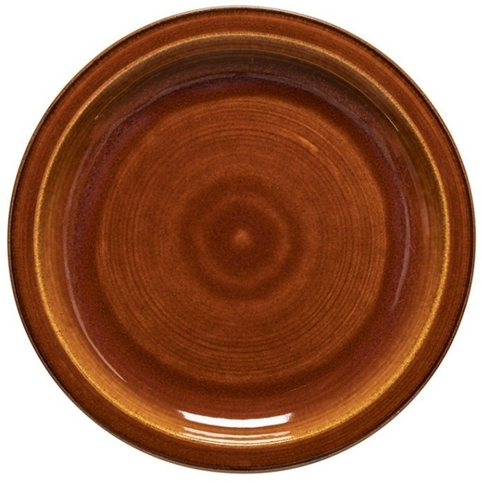 Тарелка JSP262-CAR(JSP262-00519U), 26,2 см, керамика, caramel, CASAFINA BY COSTA NOVA