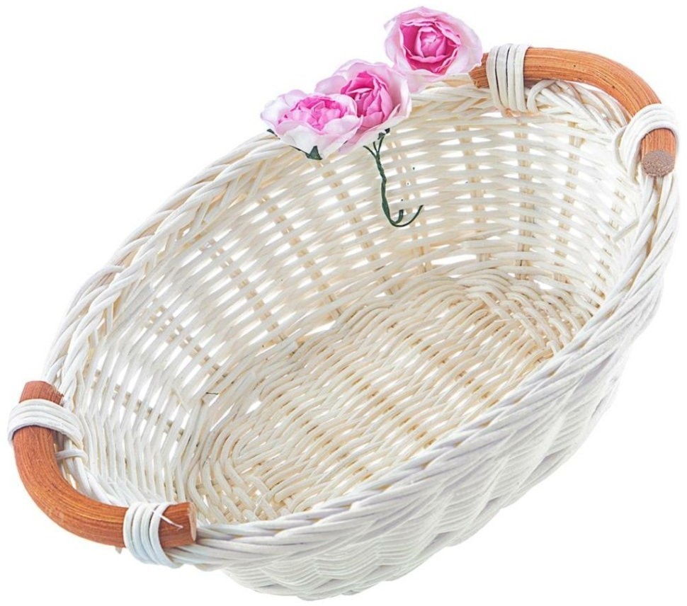 Набор из корзины и салфетки 45х45см "малиновка",шампань, вышивка, 100%хлопок, SANTALINO (850-841-13)