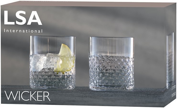 Набор низких стаканов wicker, 330 мл, 2 шт. (67687)
