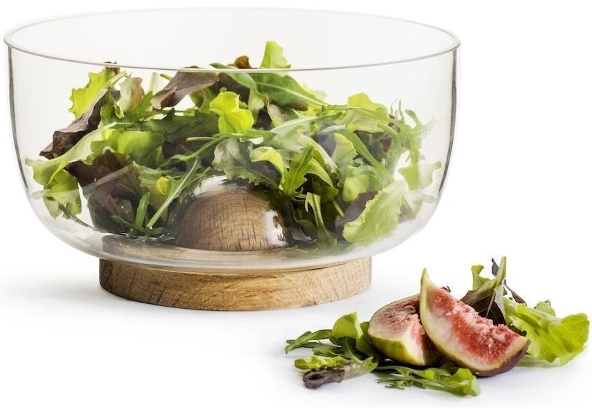 SagaForm Салатник на дубовой подставке 5017735