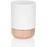 Andrea House Стакан для зубных щеток Porcelain and Copper BA15143