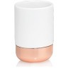 Andrea House Стакан для зубных щеток Porcelain and Copper BA15143