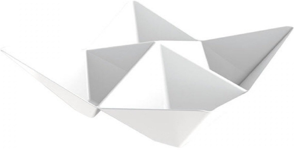Viejo Valle Набор тарелок для фуршета Origami белые, 25 шт V8846111-11