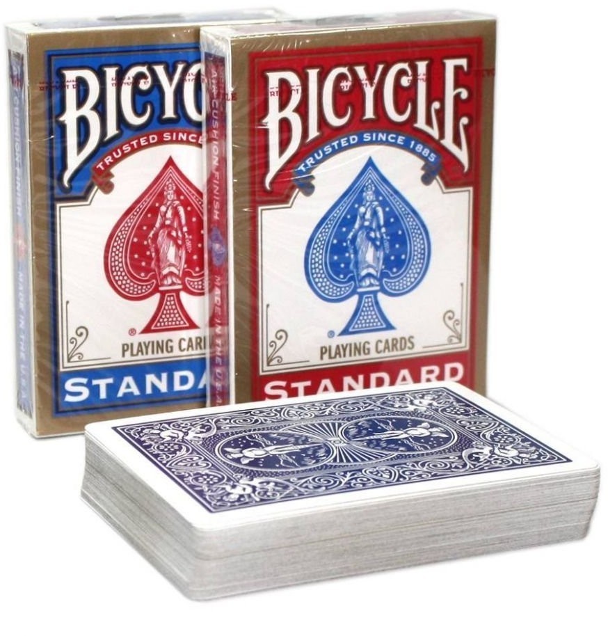 Карты "Bicycle Rider Back Standart  Regular Index  Red / Blue" (47031)