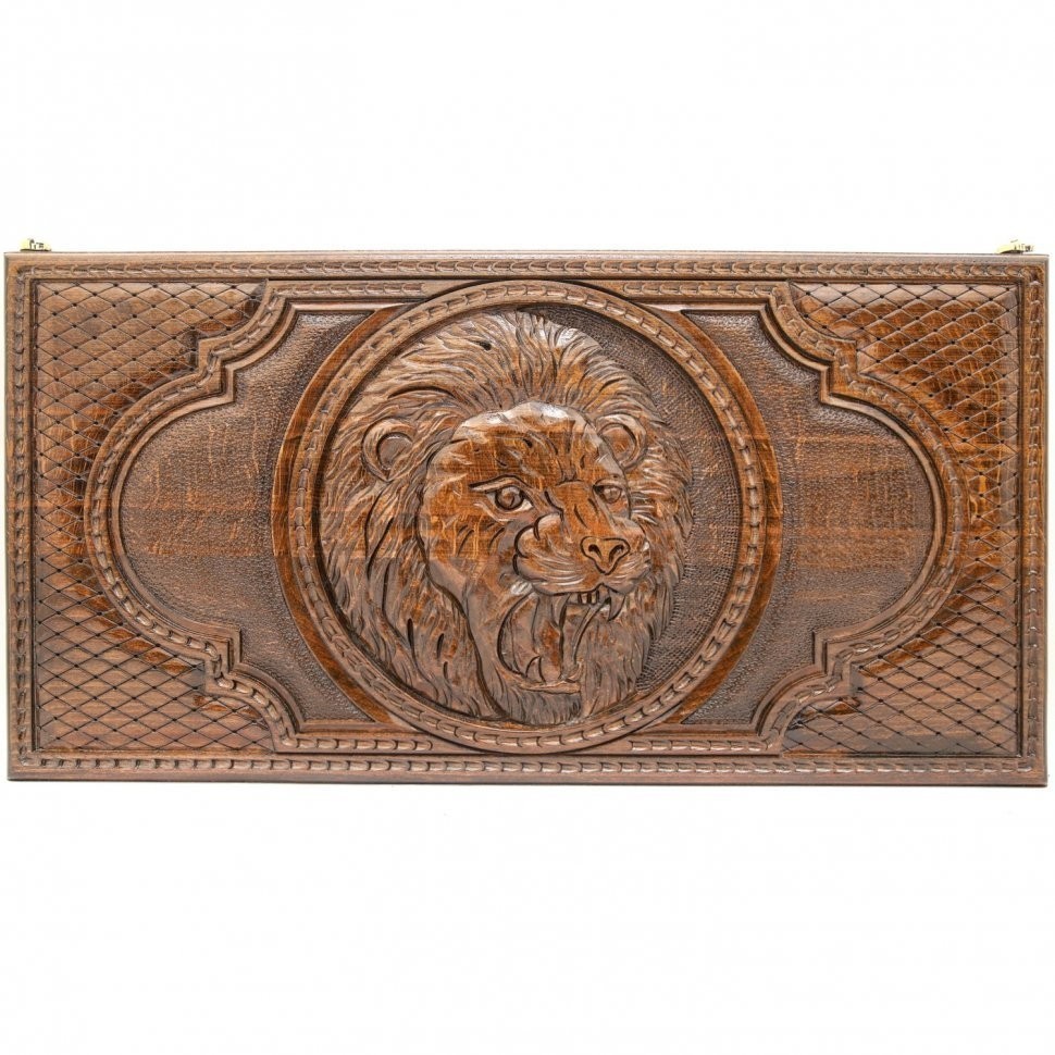 Нарды резные "Лев 1", Simonyan (28617)