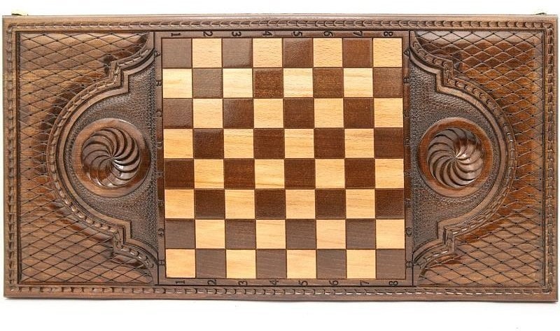 Нарды резные "Лев 1", Simonyan (28617)