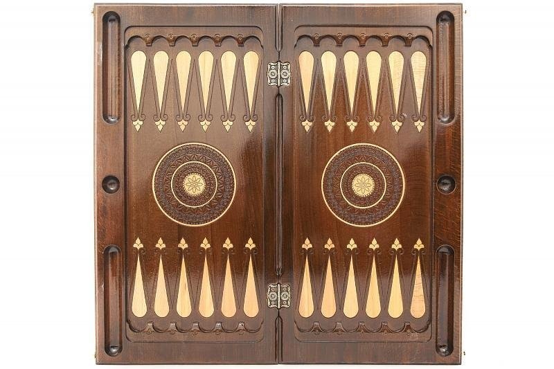 Нарды резные "Лев 1", Simonyan (28617)