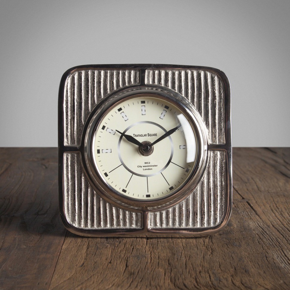 Часы 45-802-15, металл, chrom/clear, ROOMERS FURNITURE