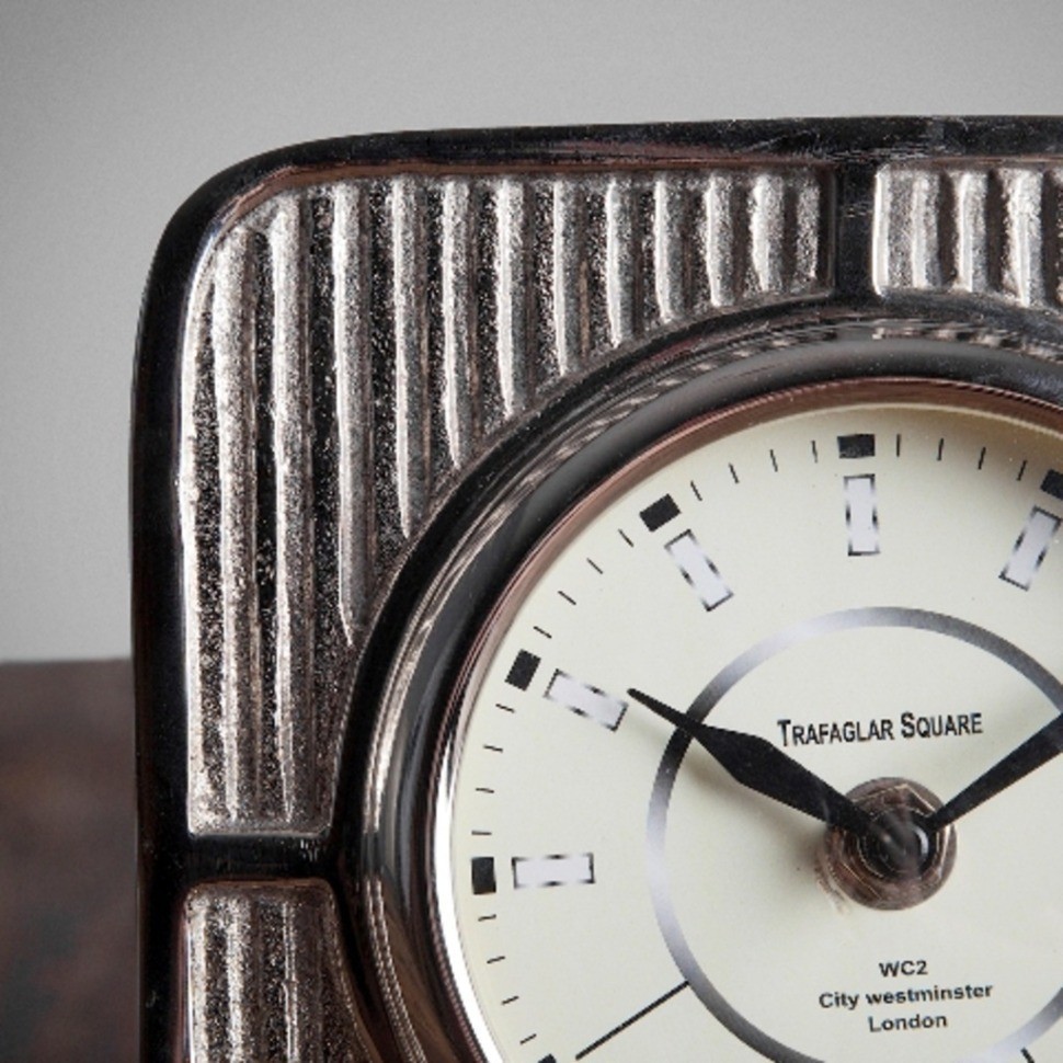 Часы 45-802-15, металл, chrom/clear, ROOMERS FURNITURE