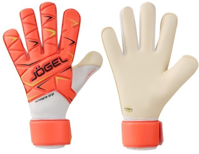 Перчатки вратарские JOGEL Legend UL4 Roll Negative, коралловый (2119327)
