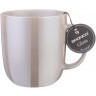 Кружка bronco "gloss" 400 мл серебристая (407-138)